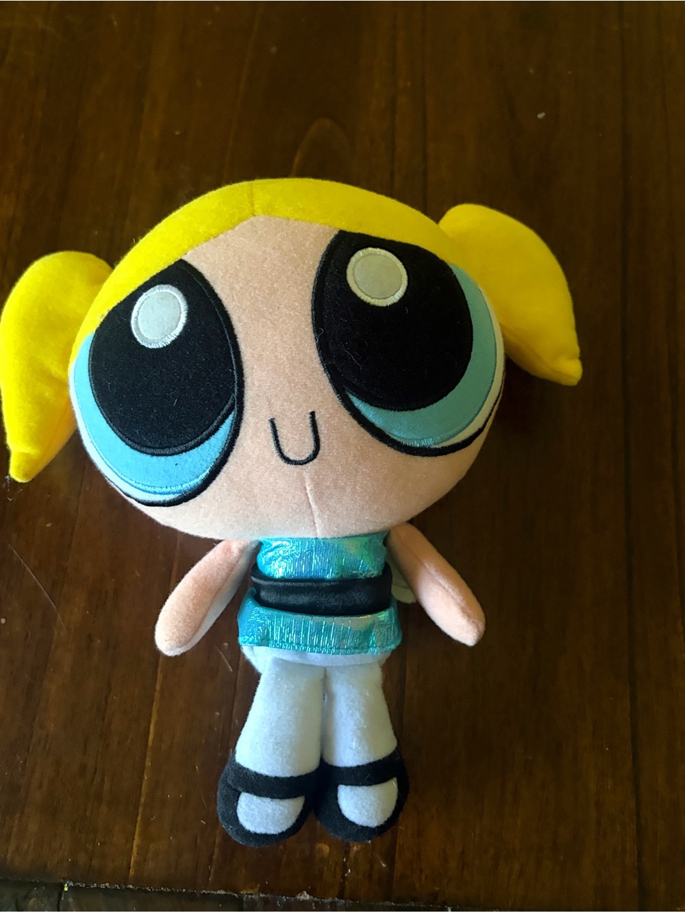 Bubbles Plush Toy - Yellow/Blue